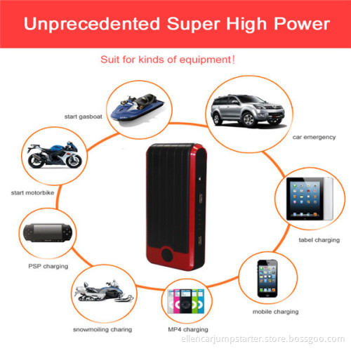 12V Portable Car Battery Charger Power Bank JUMP STARTER Kit